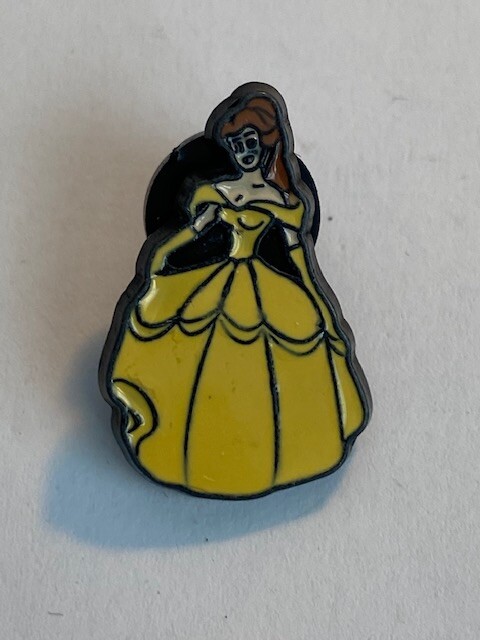 Tiny Belle Gold Gown Beauty And The Beast Disney Pin (B6)