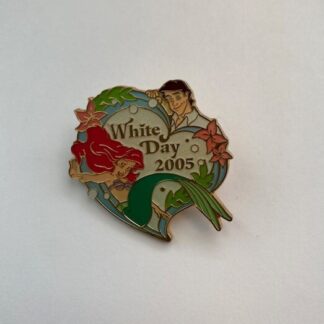 Tokyo Disney Sea White Day 2005 Ariel Eric Little Mermaid Disney Pin (B8)