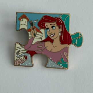 UK Ariel Princess Character Connection Puzzle Mystery LE 270 2024 Disney Pin B1