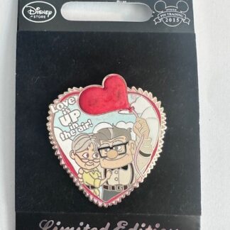 UK DS Carl Willie Flawed Up Love Is UP In The Air Valentines Day LE Disney Pin B