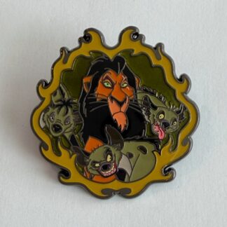 Uncas Scar with the Hyenas - Villains and Sidekicks Mystery 2026 Disney Pin H6