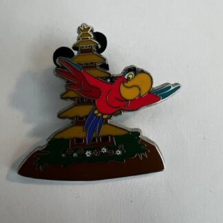 WDW DLR Storybook Night Mystery Iago Aladdin Disney Pin (C1)