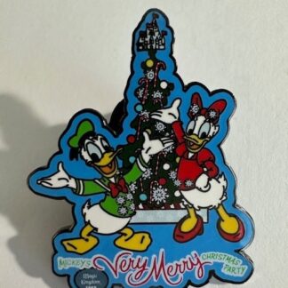 WDW Daisy and Donald Duck Mickey's Very Merry Christmas Party LE Disney Pin F1