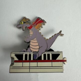 WDW - Figment - Red Monorail - Gold Card Collection 2008 Disney Pin E7