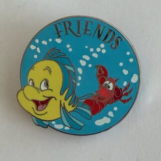 WDW Friends Flounder & Sebastian Surprise Release Disney Pin A6
