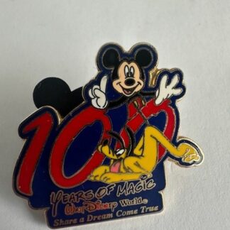 WDW - Mickey and Pluto - 100 Years of Magic - Flex 2002 Disney Pin A4
