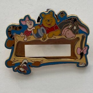 WDW Pooh And Gang Your Photo Here Frame Pooh Eeyore Piglet Disney Pin (C7)