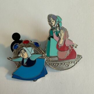 WDW The Search for Imagination Three Faires on a Spoon Sleeping Disney Pin (C4)