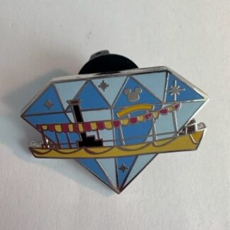Walt Disney Hidden Mickey Diamond Attractions Jungle Cruise Disney Pin DLR (D0)