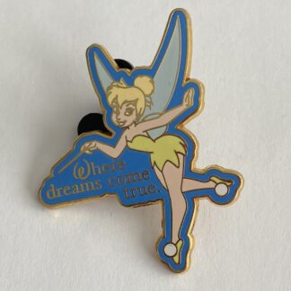 Where Dreams Come True Card Collection 2 Pin Set Tinker Bell Disney Pin (A9)