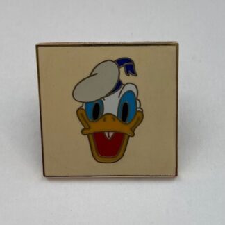 White Square Series Donald Duck Picture Disney Pin (B9)