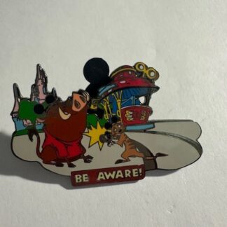 Wild About Safety Be Aware! Country Bear Disney Pin (E5)