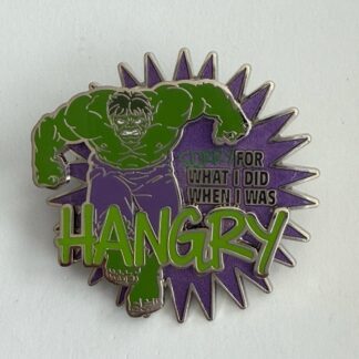 he Incredible Hulk Sorry For What I Did When I Was Hangry 2023 Disney Pin G2