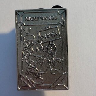 2012 Hidden Mickey DLR Mickey Mouse Chaser DCA Construction Fence Pin (A0)