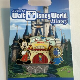2017 Disney Piece of History Mickey's Toontown 3-D Pin LE 1500