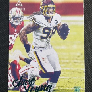 2020 Panini Chronicles Chase Young #207 Luminance Teal Parallel RC Rookie