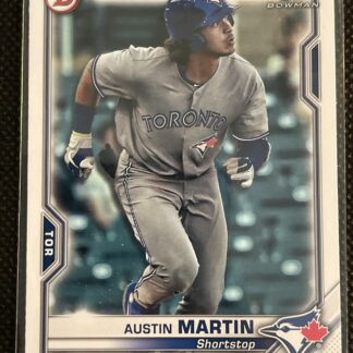 2021 Bowman 1st Austin Martin Paper RC #BP87 Toronto Blue Jays