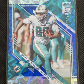 2021 Donruss Elite Mike Gesicki Base Status Parallel #/275 Dolphins