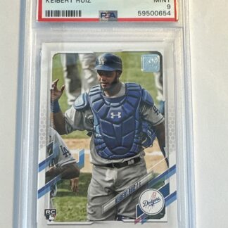 2021 Topps Keibert Ruiz (Helmet On) #256 PSA 9 MINT Rookie RC