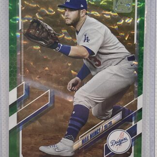 2021 Topps Series 1 Max Muncy /499 Green Foil Dodgers Los Angeles