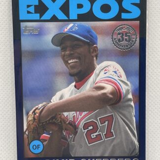 2021 Topps Vladimir Guerrero 1986 Blue Parallel 86b-68 Rare SP