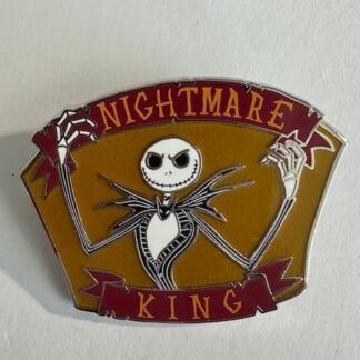 2022 Jack Skellington "Nightmare King" Glow in the Dark Disney Pin A3