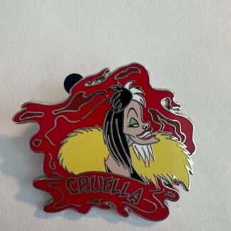 2023 Disney Booster Pin Villains Cruella DeVil from 101 Dalmatians (D8)