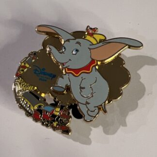 2024 Disney Parks Chase Visa Rewards Dumbo Timothy Mouse Casey Jr Train Pin A4