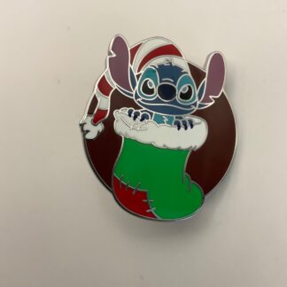 2025 Disney Parks Merry Stitchmas Mystery Box Stitch Christmas Stocking Pin F8