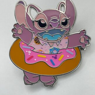 2025 Disney Stitch Attacks Snacks Ice Cream Cone on Head Mystery Pin C8