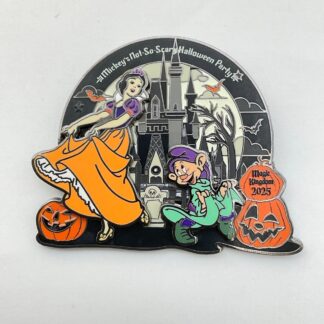2025 Disney World Snow White Dopey Mickey Not So Scary Halloween Party Pin C9