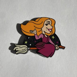 2026 DISNEY HOCUS POCUS MYSTERY PIN SARAH SANDERSON RIDING MOP H1