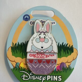 2026 Disney Parks Epcot Easter Eggstravaganza Alice White Rabbit LE EE 3250 Pin