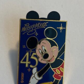 45 Years Anniversary Mickey Mouse Signature Series Disney Pin (B7)