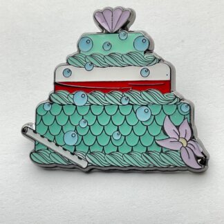 ARIEL & ERIC CAKE PIN Disney Loungefly Princess Couple Cakes Little Mermaid  G3