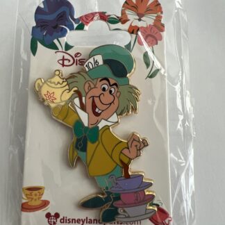 Alice Mad Hatter Serving Tea Disneyland Paris Dlp Pin B