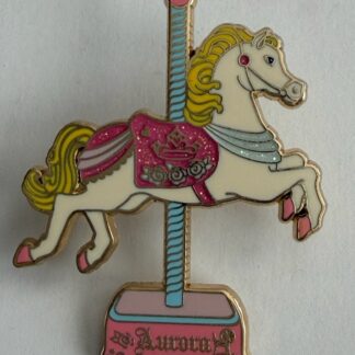 Aurora Carousel Kingdom Series PALM Pink a La mode 2022 LE Disney Pin E6