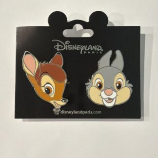 Bambi Thumper Heads Disneyland Paris Dlrp Dlp 2 Pin Set B