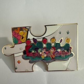 BoxLunch - Mad Hatter's Tea Party - Alice in Wonderland Map Disney Pin D1