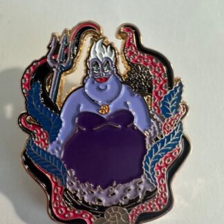Bradford Exchange 24k Ursula The Little Mermaid Disney Pin A0