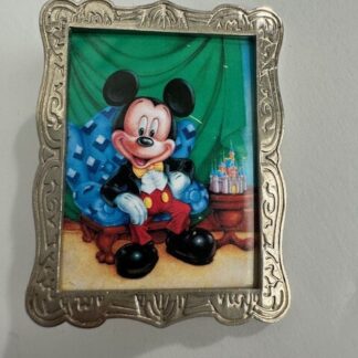 Character Of The Month January Mickey Silver Frame Disney Pin (B4)