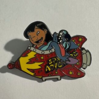 Chaser Loungefly Stitch Lilo Space Rocket Ship Blind Mystery Disney Pin (B2)