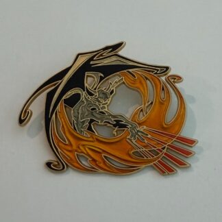 Chernabog - Being Bad Series - Casting Fire - Fantasia  2004 Disney Pin H9