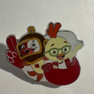 Chicken Little and Fish Out of Water - Super Bowl Football 2024 Disney Pin D7