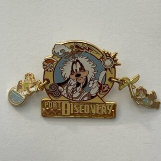 Chip & Dale with Goofy Port Discovery Japan Disney Pin (C1)