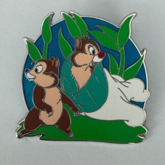Chip and Dale with a Garden Glove 2025 Disney Pin F9