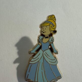 Cinderella Girl Kids Dressed As Princesses Princess Disney Pin (E4)