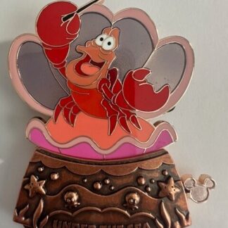 D23 Sebastian Under the Sea Music Box Joy Everyday Little Mermaid Disney Pin F0