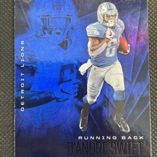 D'Andre Swift - Detroit Lions Rookie 2020 Panini Illusions Football Sapphire