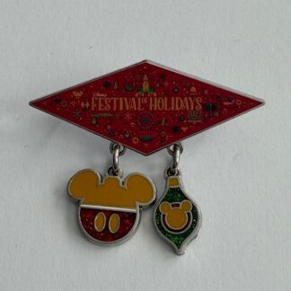 DCA - Festival of the Holidays - 2023 - Dangle Disney Pin F8